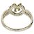 Anello combinato con nastro a forma di cuore Tiffany & Co. Argento D'oro - vista 6