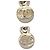 Collana in strass argento con motivo Coco Mark di Chanel - vista 3
