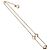 Collana choker con pendente Fendi D'oro