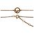 Collana choker con pendente Fendi D'oro - vista 4