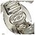 Orecchini placcati con motivo Turnlock di Chanel Coco Mark Argento - vista 3