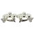 Orecchini placcati con motivo Turnlock di Chanel Coco Mark Argento - vista 4