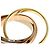 Cartier Trinity Ring #50 Gelb - Ansicht 7