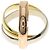 Anello Trinity Cartier in oro giallo 18K - vista 6