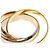 Anello Trinity Cartier in oro giallo 18K - vista 7