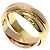 Anello Trinity Cartier in oro giallo 18K