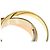 Anello Trinity Cartier in oro giallo 18K - vista 8