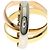 Anello Trinity Cartier in oro giallo e rosa 18K - vista 5