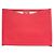 Pochette Hermès Petit H em couro Swift e Toile H Framboise
