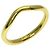 Tiffany & Co. 18K Yellow Gold Curved Band Ring - view 2