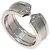 Cartier C2 Diamantbandring aus 18K Weißgold