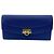 Cartera larga con hardware Gancini de Salvatore Ferragamo Azul marino