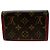 Cartera Compacta Flore Louis Vuitton Castaño Rosa - vista 2