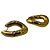 Pendientes de aro dorados Balenciaga - vista 3