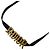 Choker Dior J'A di Christian Dior Nero D'oro