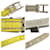 Hermès Hermes Behapi Double Tour Leather Charm Bracelet Cream Yellow  - view 3