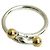 Hook & Eye Love Knot Ring von Tiffany & Co. Silber Golden