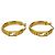Orecchini Fendi FF Baguette Hoop - vista 5