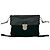 Sac à bandoulière en cuir et nylon Tessuto avec logo triangle Prada Noir