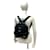 Saffiano Mochila de nylon e couro com logo triangular Prada Preto  - vista 2