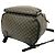 Edge Céline CELINE Vintage Macadam Blazon Muster Leder Rucksack - Ansicht 8