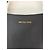 Borsa a spalla Michael Kors Jet Set Travel in tela nera Nero Beige D'oro - vista 3