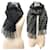 Fendi Zucca FF Stole in Black and Gray Brown  - view 2