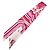 Hermès Foulard HERMES Twilly in Fucsia e Bianco Fuschia