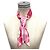 Hermès Foulard HERMES Twilly in Fucsia e Bianco Fuschia - vista 2
