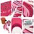 Hermès Foulard HERMES Twilly in Fucsia e Bianco Fuschia - vista 3
