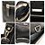Borsa a tracolla in nylon da uomo Burberry Nero - vista 3