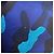 Prada Camouflage Pattern Backpack in Blue Nylon - view 10