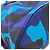 Prada Camouflage Pattern Backpack in Blue Nylon - view 18