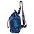 Prada Camouflage Pattern Backpack in Blue Nylon - view 3
