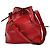 Noe Louis Vuitton Vintage Petit Noé Epi Leder Schultertasche Rot - Ansicht 3
