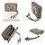 Monedero NELLIE de Jimmy Choo Gris Metálico - vista 2
