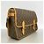 Borsa a Spalla Gibeciere GM Monogramma Louis Vuitton Marrone - vista 2