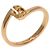 Anello Gucci GG Running #10 in oro rosa 18K - vista 2