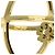 Anello Gucci GG Running in oro giallo 18K con diamanti - vista 5