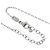 Collana Double G Gucci in oro bianco 18K - vista 3
