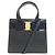 Salvatore Ferragamo Vara Ribbon 2-Way Handbag Black Navy blue
