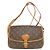 Borsa a Spalla Sologne M42250 di Louis Vuitton Marrone Monogramma