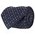 Cravatta in seta blu navy Louis Vuitton