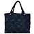 Borsa in nylon della linea Travel di Chanel Nero