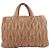 Borsa Miu Miu Matelassé 2 in 1 Marrone