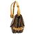 Borsa a Spalla Saumur MM M40710 di Louis Vuitton Marrone Monogramma - vista 3
