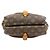 Borsa a Spalla Saumur MM M40710 di Louis Vuitton Marrone Monogramma - vista 4