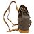 Louis Vuitton Montsouris Mittel Rucksack Braun Monogramm - Ansicht 3