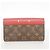 Portafoglio Lungo Pallas Monogramma Louis Vuitton Fuschia - vista 15
