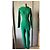 Jean Paul Gaultier Tuta verde con cappuccio e zip - vista 2